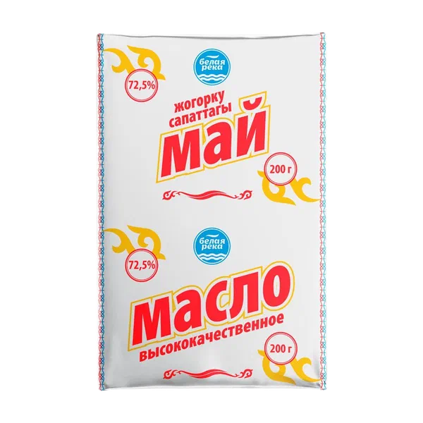 Спред сливочно-растит Белая Река высококач 72,5% 200г ЗМЖ