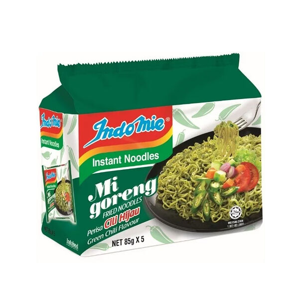Indomie Noodle Green Chilli 5X85 Gm