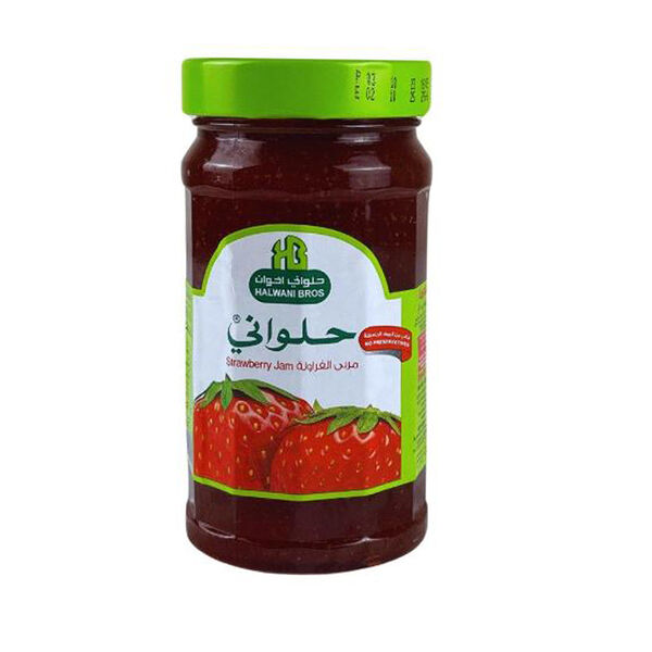 Halwani Strawberry Jam 400 Gm