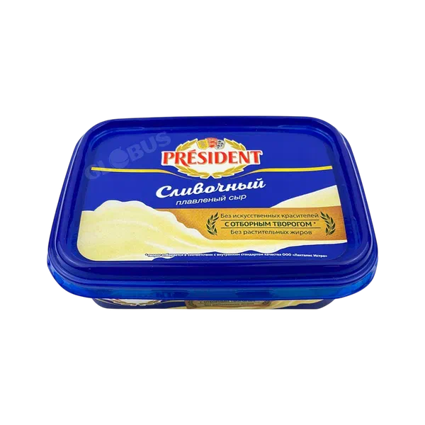 Сыр President сливочный в ванночке 200 г