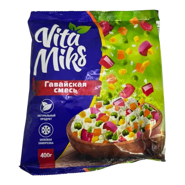 Смесь Гавайская VitaMiks заморож 400г