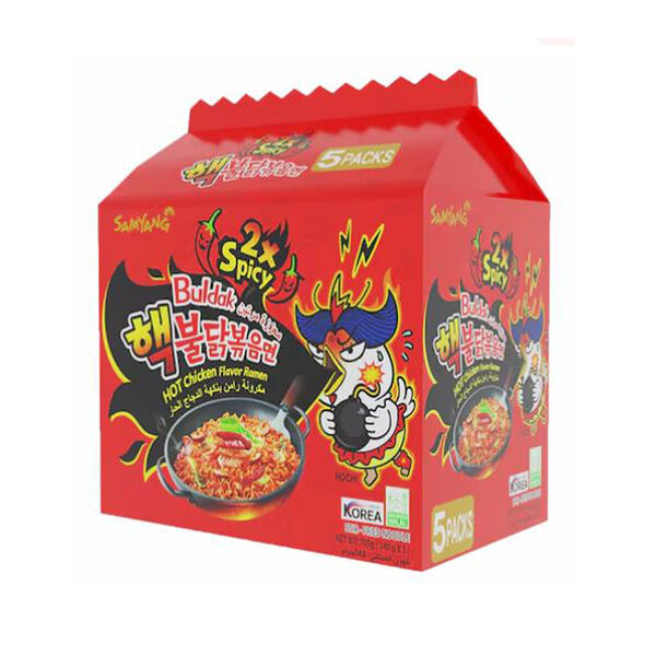 Samyang Buldak 2X Spicy 140Gm X 5