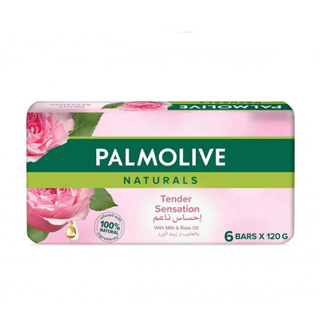 Palmolive Soap Soft  Moisture Milk Rose 120Gm