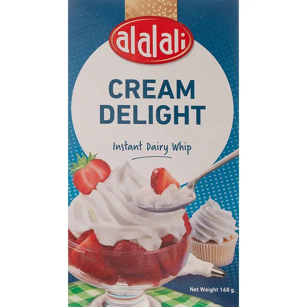 AL ALALI TRADITIONAL CREAM DELIGHT WHIPPING CREAM LARGE PACK 168G