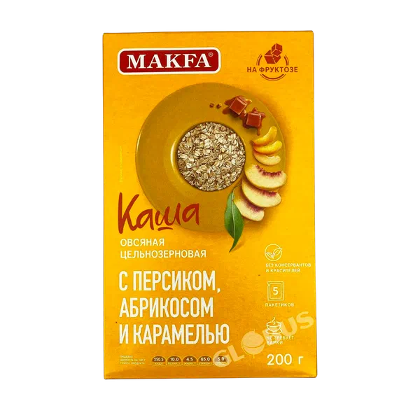 Каша Макфа овсян с пер/абр. с карамелью 5*40г