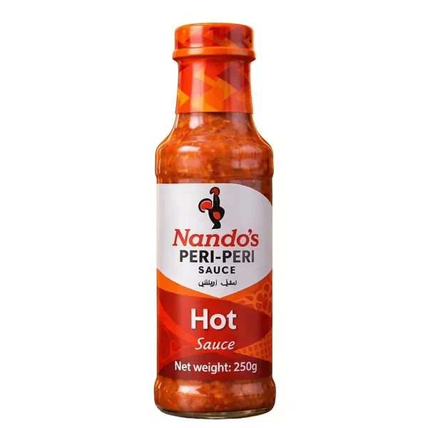 NANDO'S PERI-PERI HOT SAUCE TRADITIONAL AFRICAN BIRD'S EYE 250ML