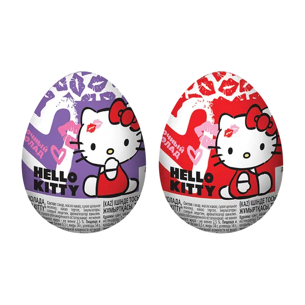 Яйцо шок. Mr.Chokky Hello Kitty 20г CHR34