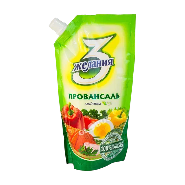 3 желания Провансаль майонези 67% 100г 