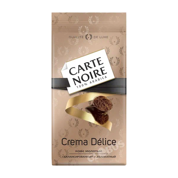 Кофе Carte Noire Crema Delice нат. жар. мол 230г д/п