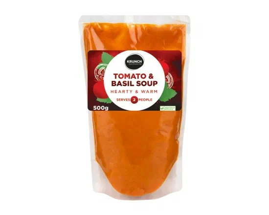 Creamy Tomato & Basil Soup 600g (Fresh)