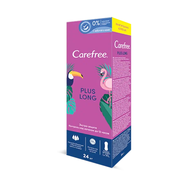 &J Carefree Plus Long күндөлүк көөктөрү 24д