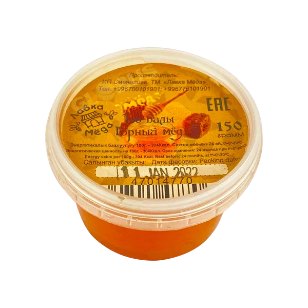 Мед Лавка Мёда Горный 150г п/б