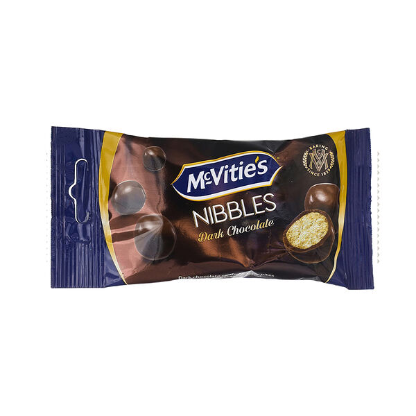 Mcvities Nibbles Dark Chocolate 37Gm