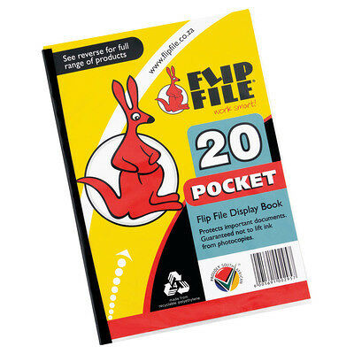 Flip File A4 20 Pocket