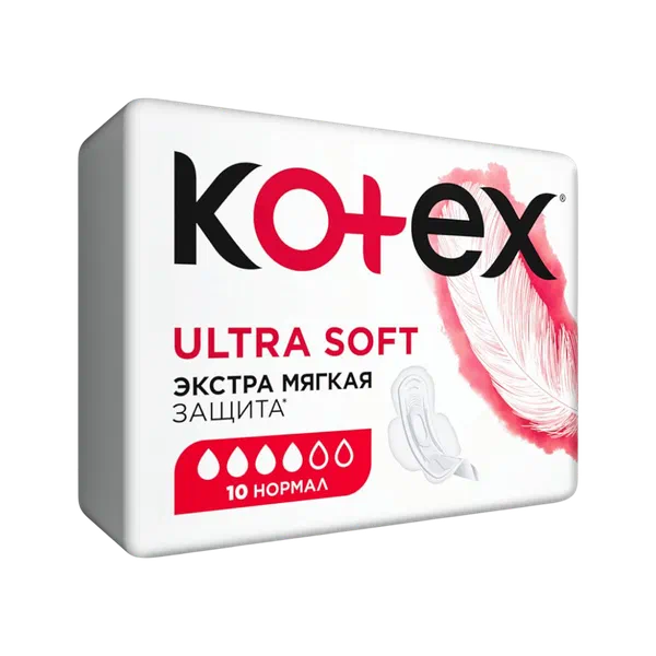 Kotex Ultra Soft Normal гиг көөктөрү 10 д. 