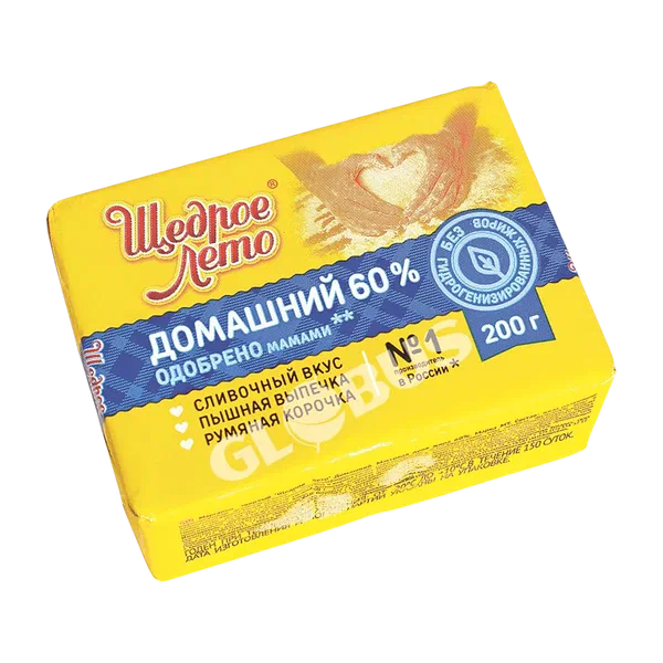 Маргарин Щедрое лето 60% 200г СМА