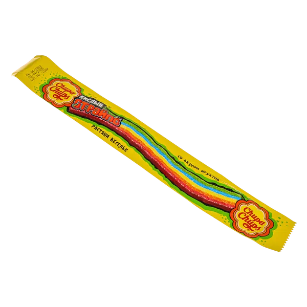 Мармелад Chupa Chups кисл страйпсы жеват. 10г Perfetti van Melle