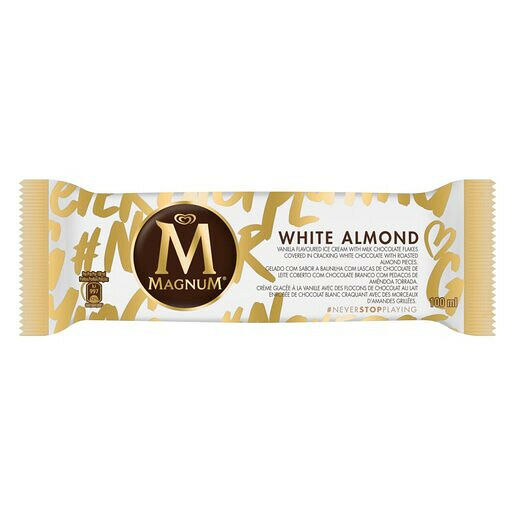 Magnum White Almond Ice Cream 100ml