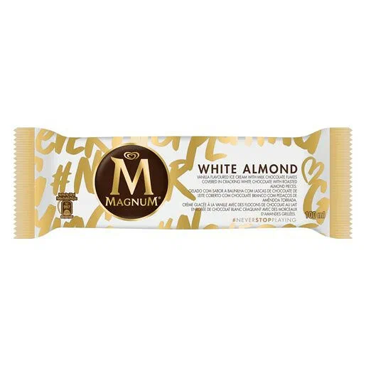 Magnum White Almond Ice Cream 100ml