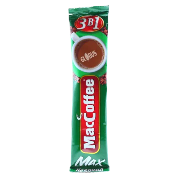 Кофе MacCoffee Max Крепкий 3в1 16г саше