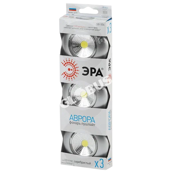 Фонарик ЭРА Аврора SB-504 GL