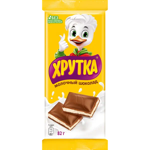Шоколад Nestle Хрутка с мол.начинкой 90г