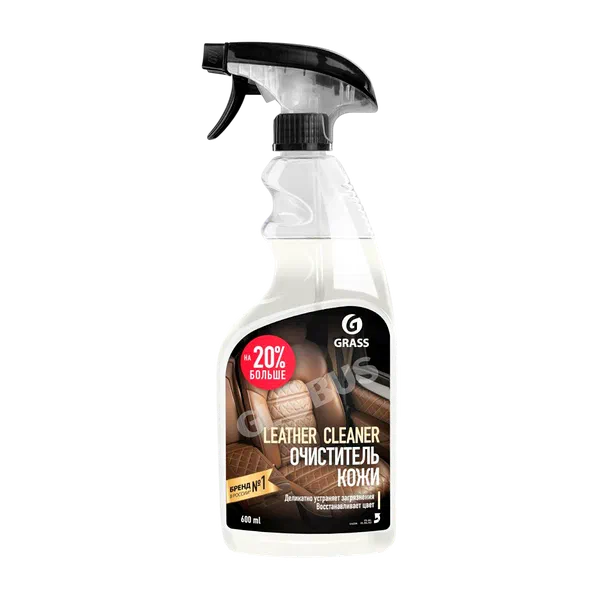 Очиститель д/авто GRASS Leather Cleaner натур кожи 600мл GL