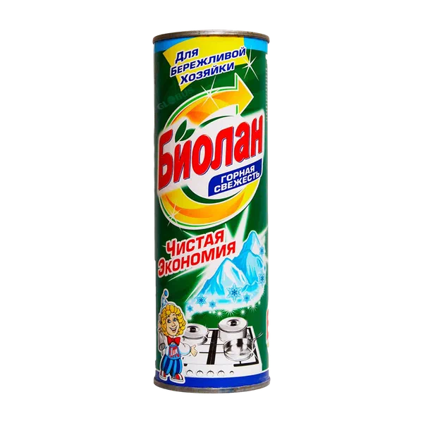 Порошок чист Биолан Горная свежесть 400г ж/б