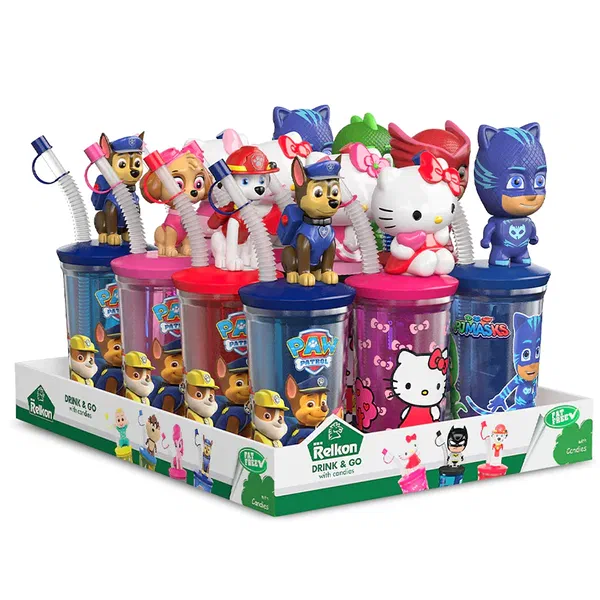 RELKON MLP DRINK & GO 10G - MY LITTLE PONY DRINK & GO GUM