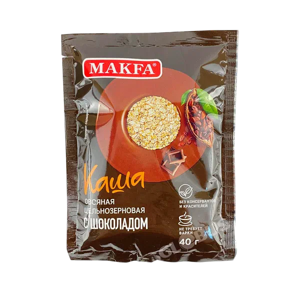 Каша Макфа овсян с шок. 40г