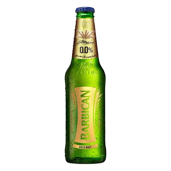 BARBICAN GOLD PREMIUM MALT NON-ALCOHOLIC BEVERAGE 330ML