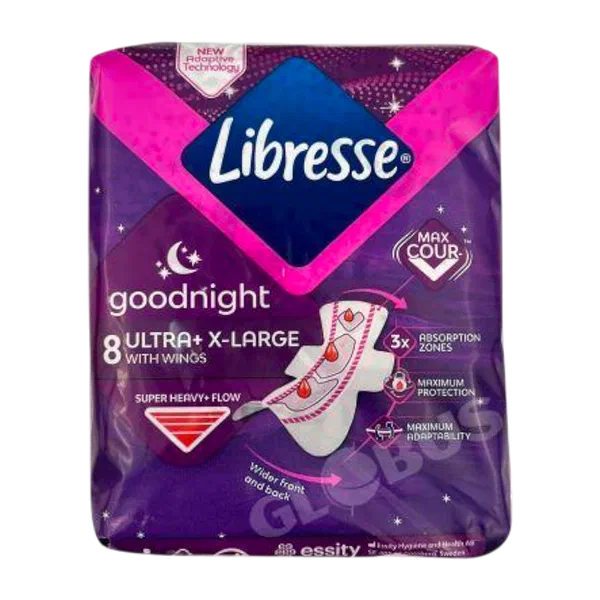 Libresse Goodnight Ultra Х-Large гиг Төшөмөлөрү 8д