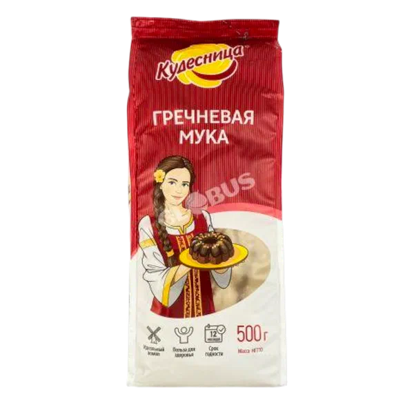 Мука Кудесница гречневая 500г