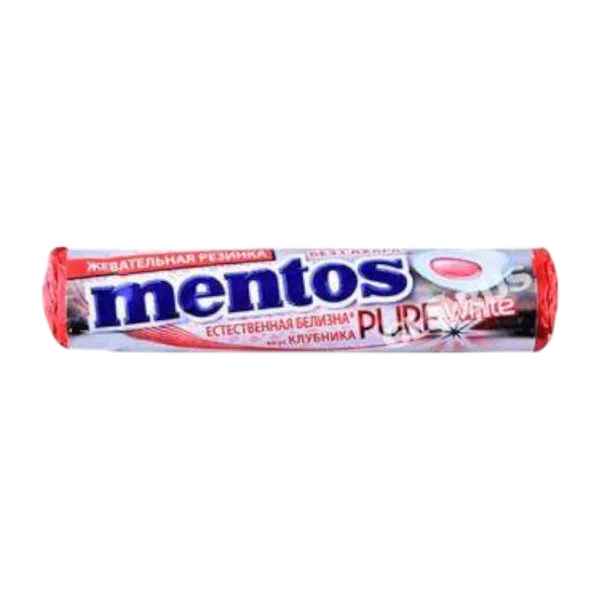 Жев. резинка Mentos Pure White клубн 16 г Perfetti van Melle