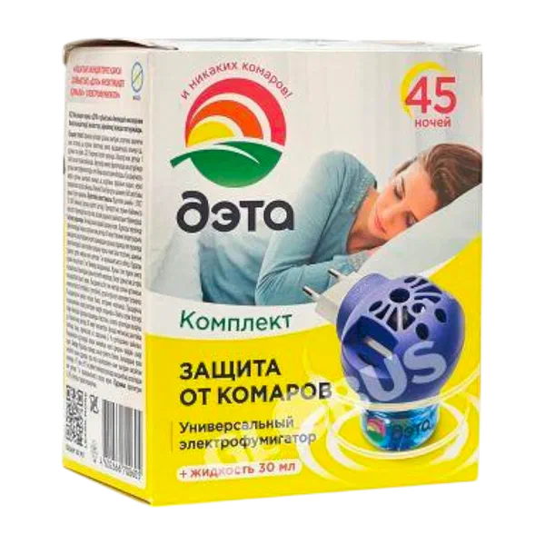 Электрофумигатор Дэта+жидк от комар 45ноч унив.защита
