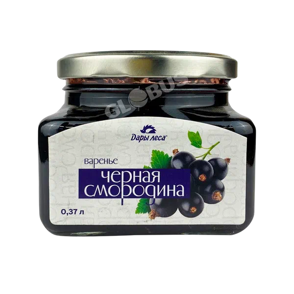 Варенье Дары леса черная смородина 430г