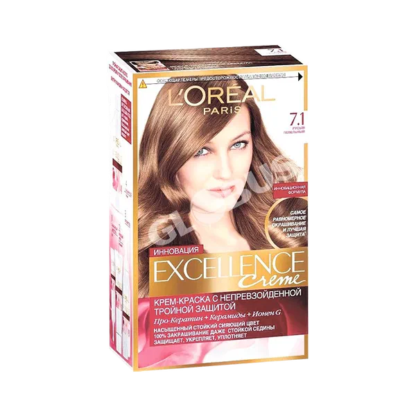 L'Oreal Excellence чач боегу  №7 ак саргыл 
