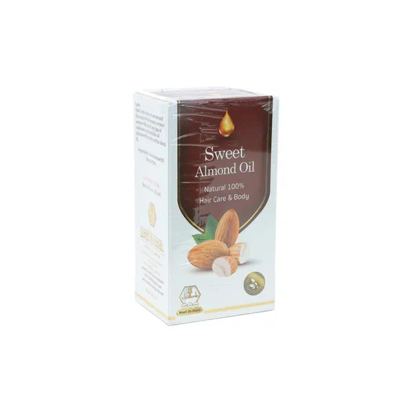WADI AL NAHIL PURE SWEET ALMOND OIL FOR BODY AND HAIR 125ML