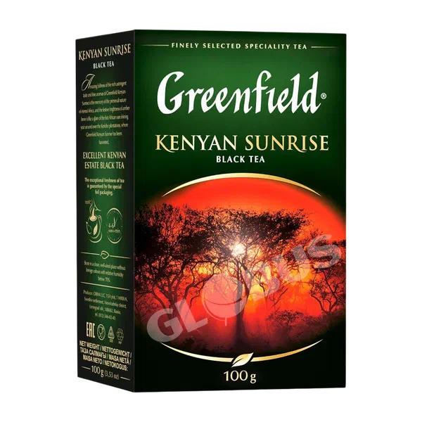 Чай Greenfield kenyan sunrise лист 100г