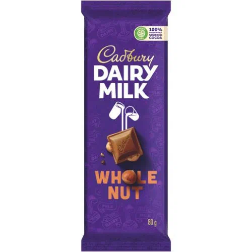 Cadbury Whole Nut 80g