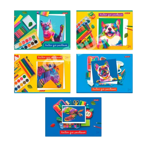 Svetoch Моё творчество 24б А4 сүрөт тартуу альбому