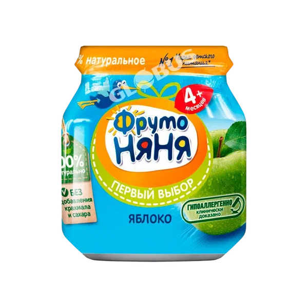 Пюре дет. Фруто Няня ябл. с 4мес 100г ст/б