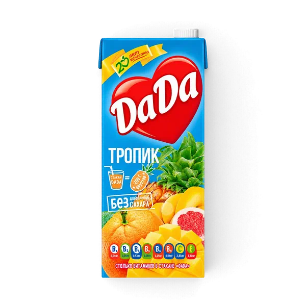 Нектар Da-Da тропик 1,9л т/п RG Brands Казахстан 6