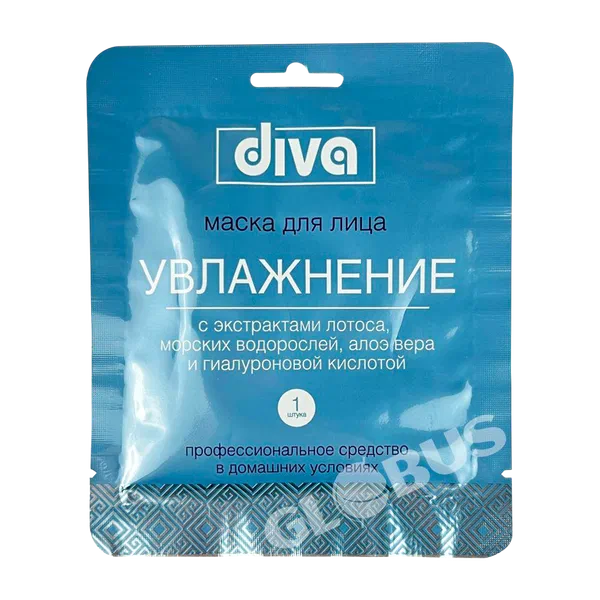 Маска д/лица Diva Увлажнение ЭТМ
