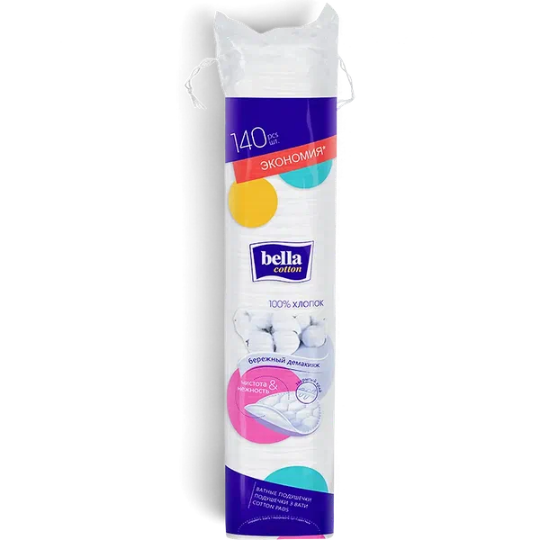 Bella пахта дисктери 140шт