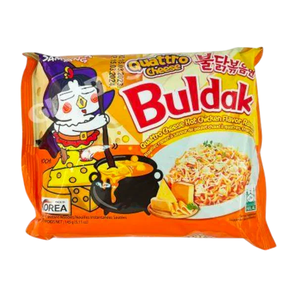 Вермишель б/п Samyang Buldak Quattro Cheese 140г