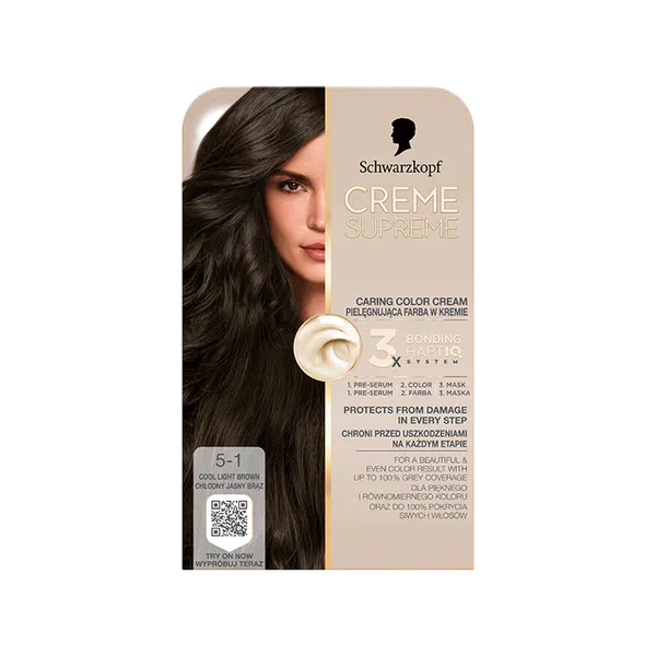 Creme Supreme  5-1 Cool Brown чач боёк