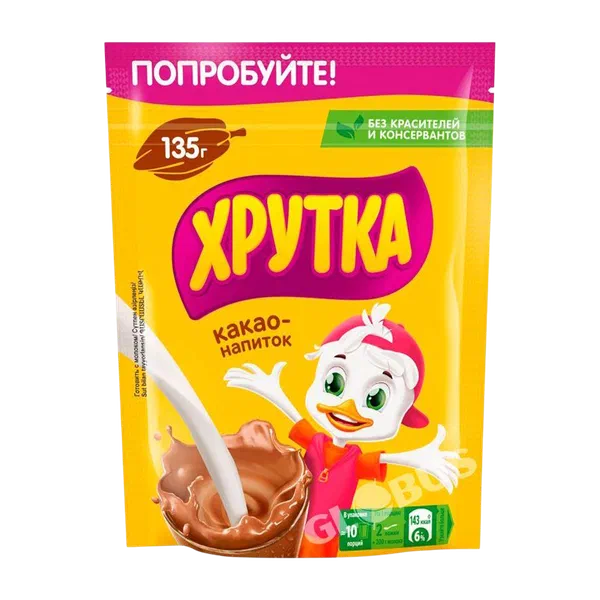 Какао Хрутка 135г д/п