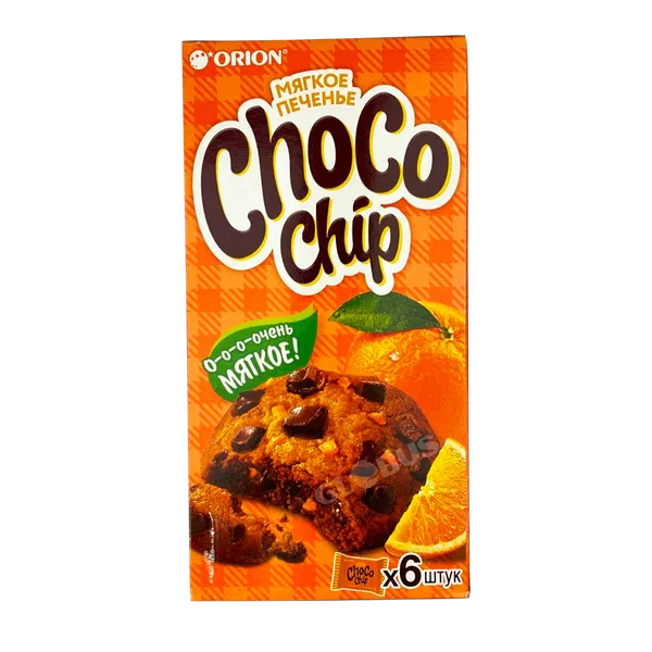 Печенье Orion Choco Chip апельсин/шок. 120г