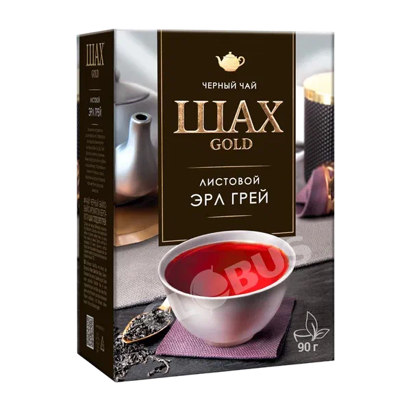 Чай Шах Gold Эрл грей лист 90г